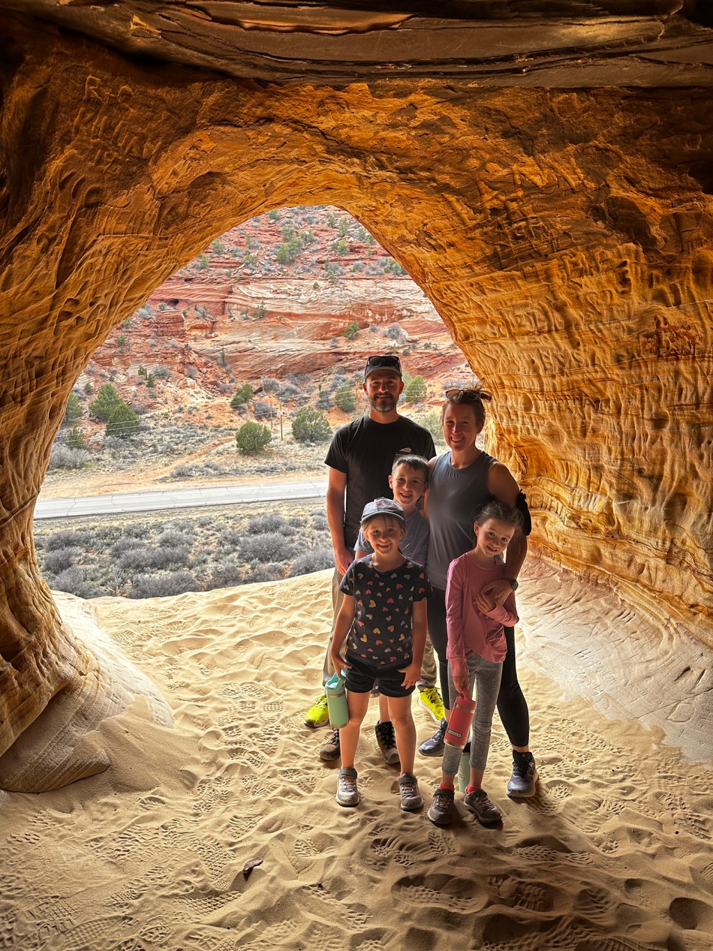 Sand Caves, Dragon Bellies and Dino prints